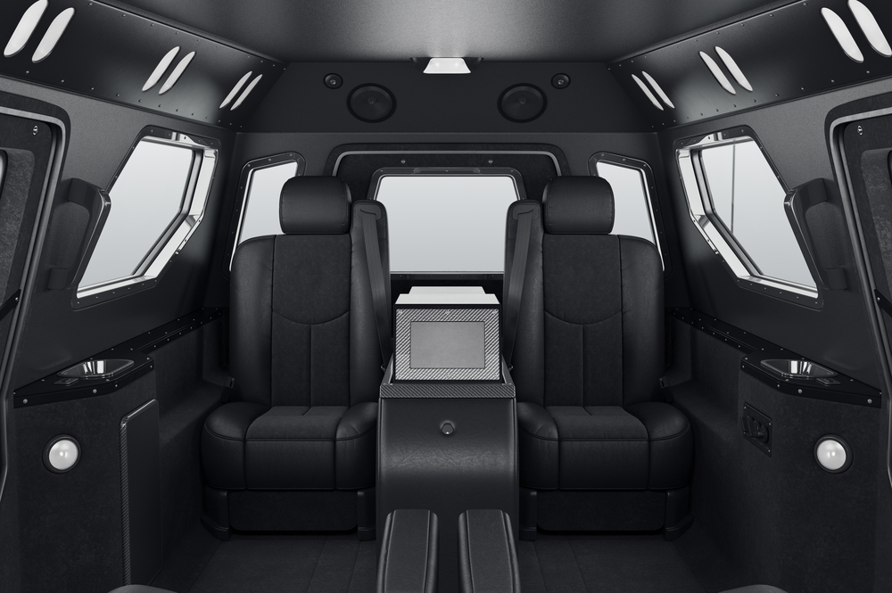 Car,Inside,Black,Leather,Comfort,Seats.,3d,Rendering